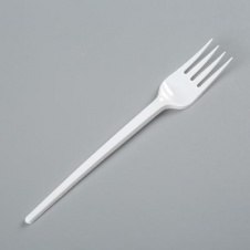 Вилка белая 15,5 см стандарт ( 1/100х40=4000 ) Элпи